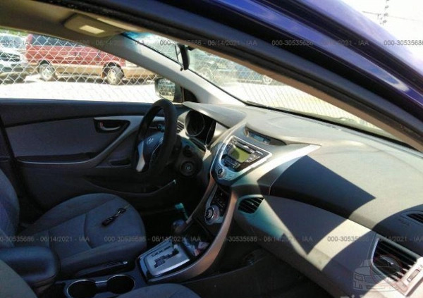 Hyundai Elantra cena 11000 przebieg: 246224, rok produkcji 2012 z Warszawa małe 56